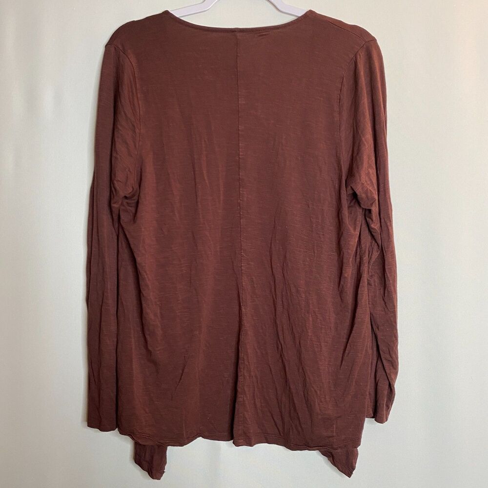 Torrid Super Soft Brown Open Front Lightweight Ca… - image 2